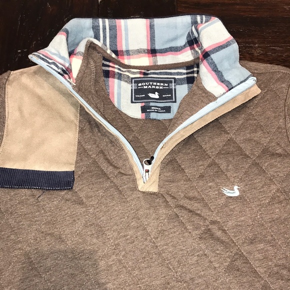 NWT SOUTHERN MARSH CARLYLE SPORTING PULLOVER - Picture 3 of 5